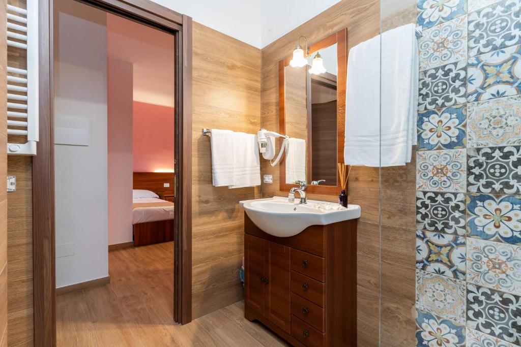 Koupelna v ubytování B&B Gusto West