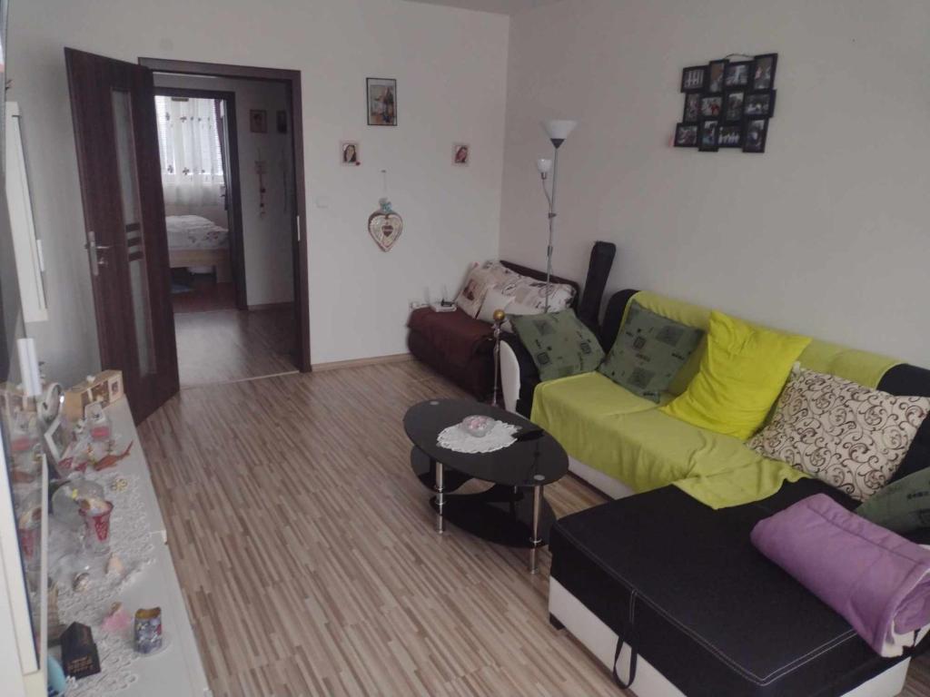 Posezení v ubytování Apartmán Hanka
