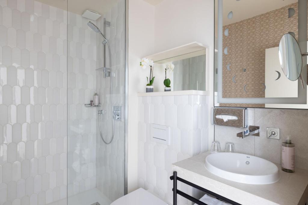Koupelna v ubytování Hotel Astra Opera - Astotel