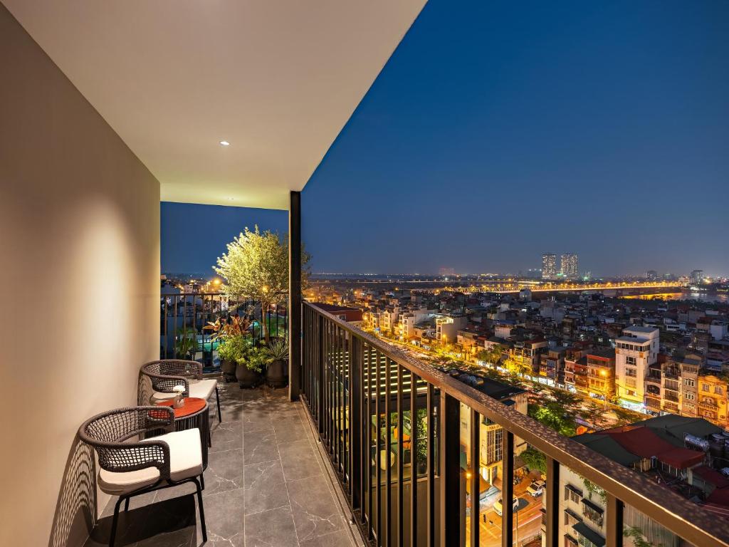 Penthouse 2 Tầng Nhìn Ra Toàn Cảnh