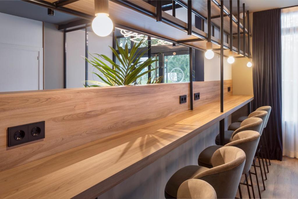Posezení v ubytování B&B HOTEL Barcelona Rubí