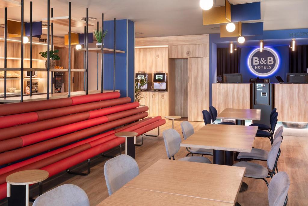 Posezení v ubytování B&B HOTEL Barcelona Rubí