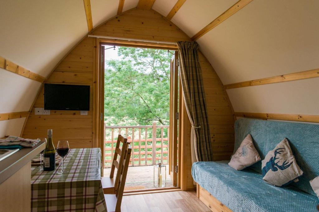 Posezení v ubytování Moffat by Wigwam Holidays