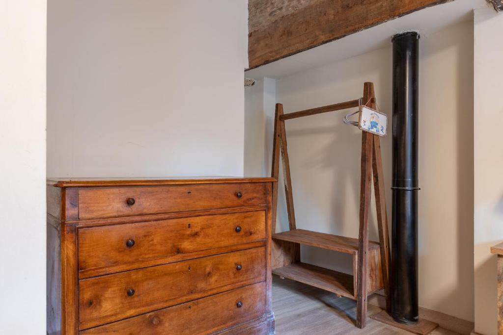 Postel nebo postele na pokoji v ubytování Deth Nord