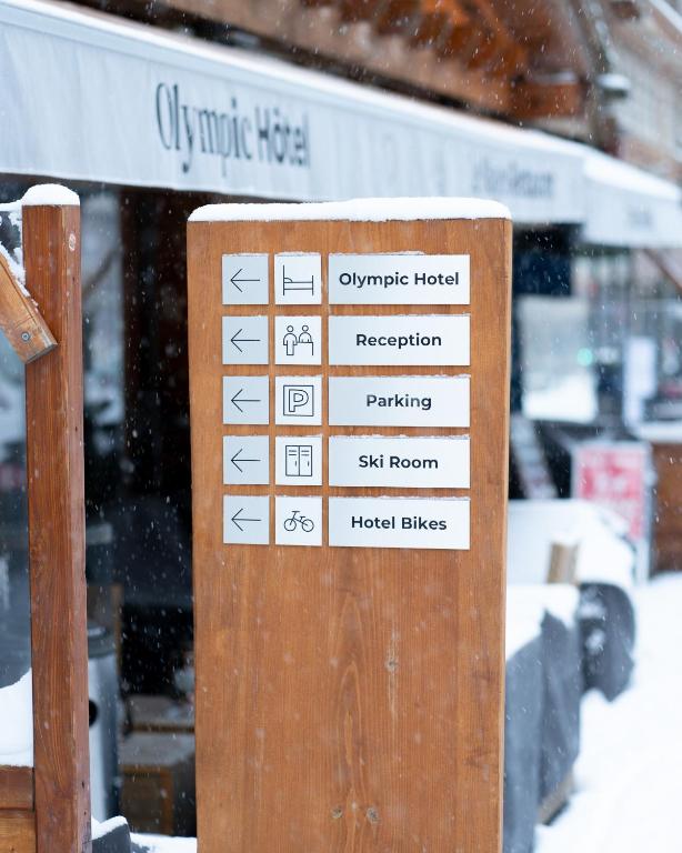 Certifikát, hodnocení, plakát nebo jiný dokument vystavený v ubytování Hotel Olympic - Montana Center