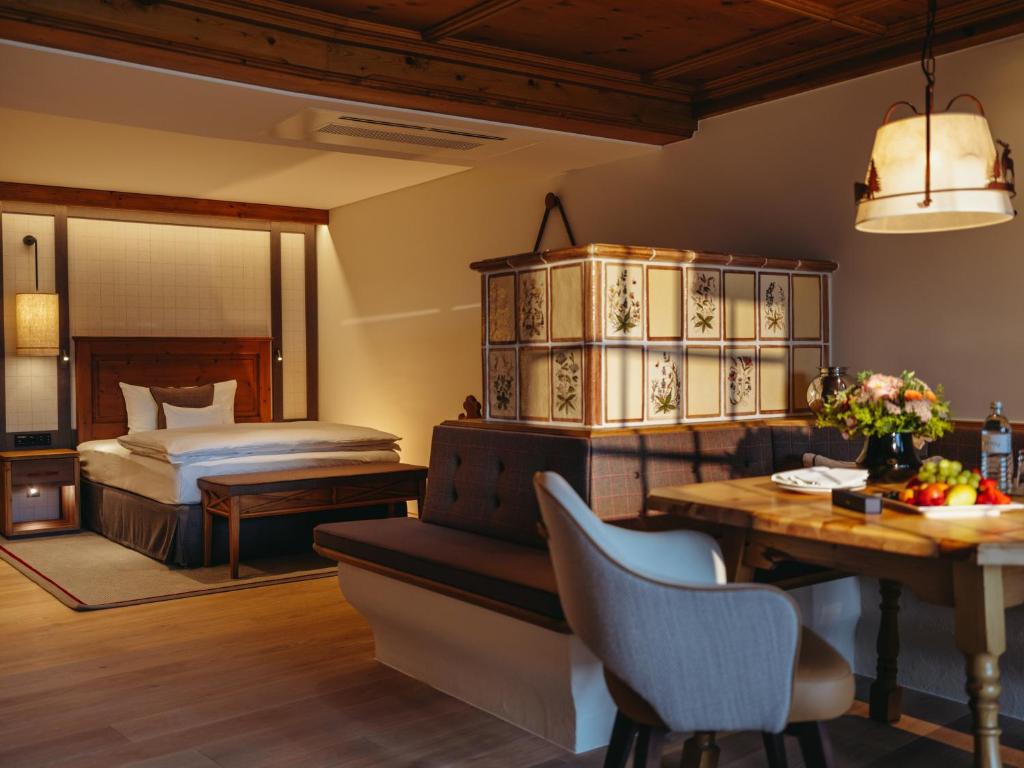 Posezení v ubytování Interalpen-Hotel Tyrol