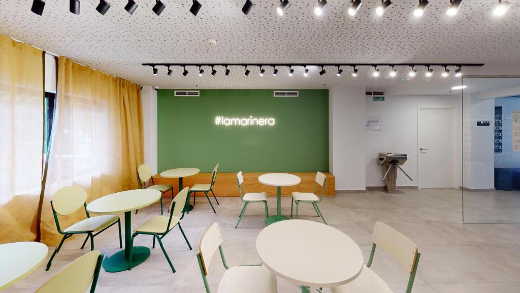 Posezení v ubytování Micampus Cartagena Student Residence