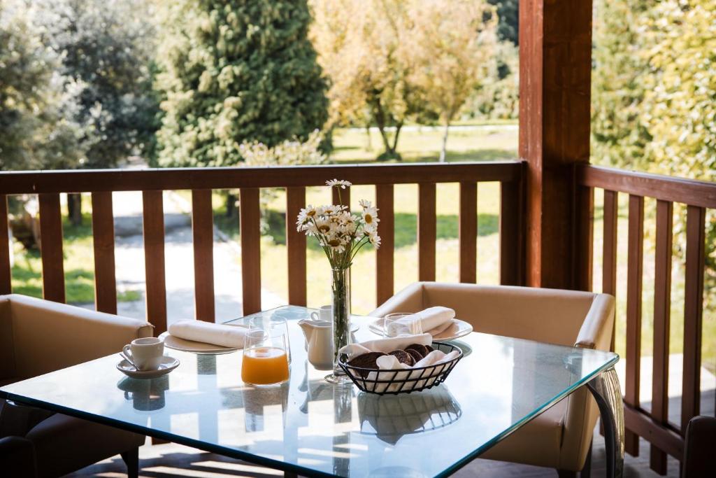 Balkón nebo terasa v ubytování La Cascina rooms