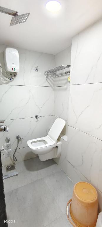 Koupelna v ubytování Hotel Primeland Villa Gota