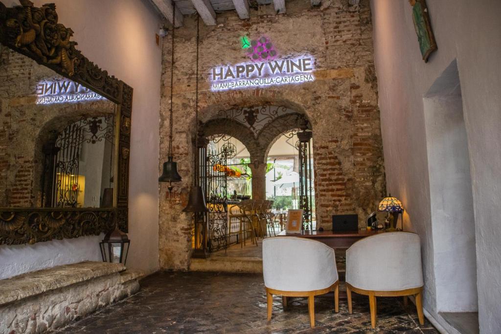 Restaurace v ubytování Hotel El Marqués by Faranda Boutique