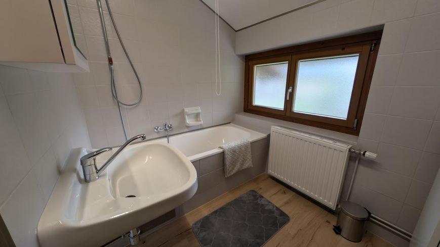 Koupelna v ubytování Ferienwohnung Miriam