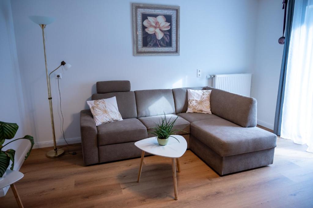 Posezení v ubytování Ferienwohnung Miriam