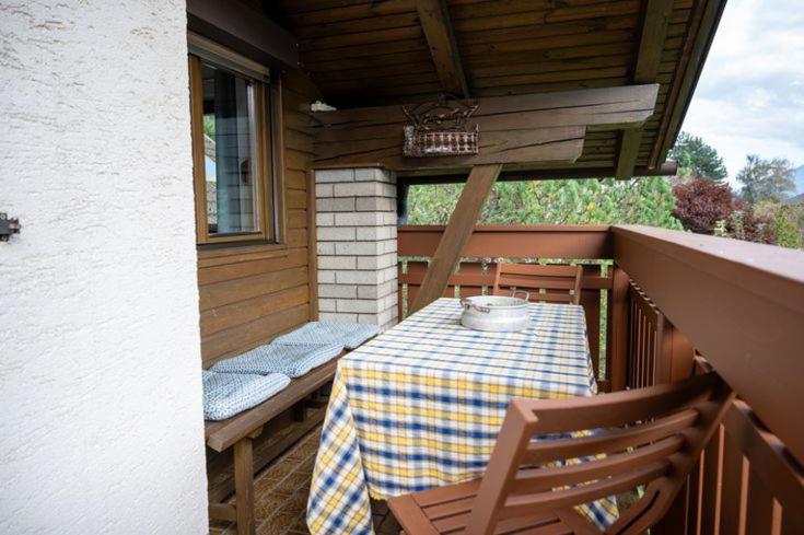 Balkón nebo terasa v ubytování Ferienwohnung Miriam