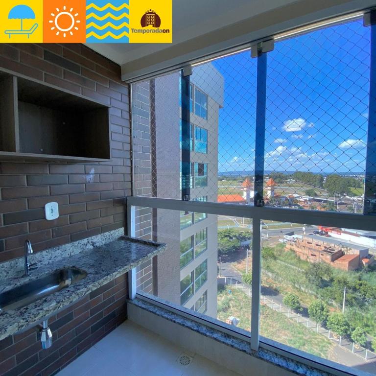 Uma varanda ou terraço em Piazza com acesso ao Acqua Park