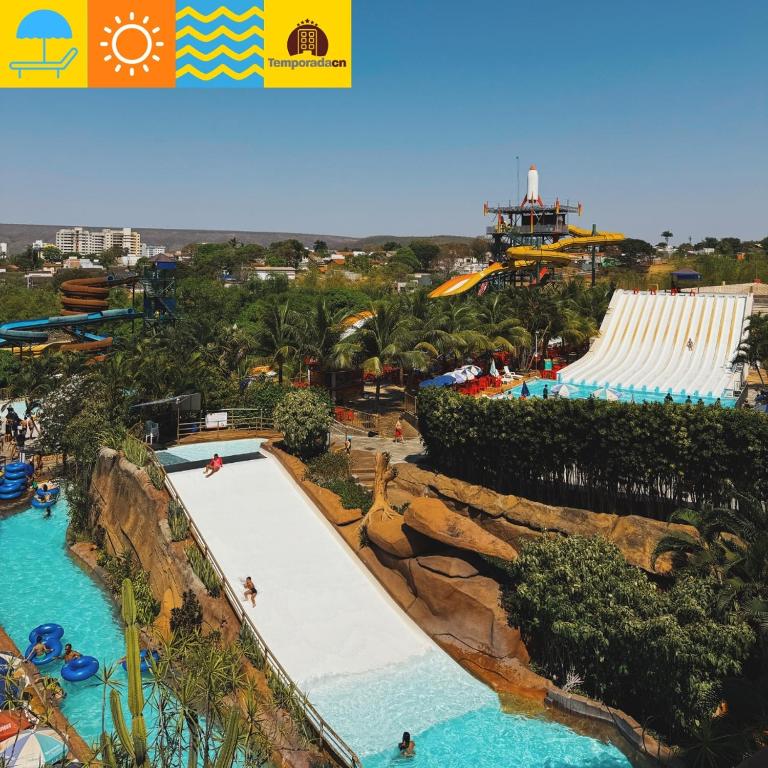 A piscina localizada em Piazza com acesso ao Acqua Park ou nos arredores