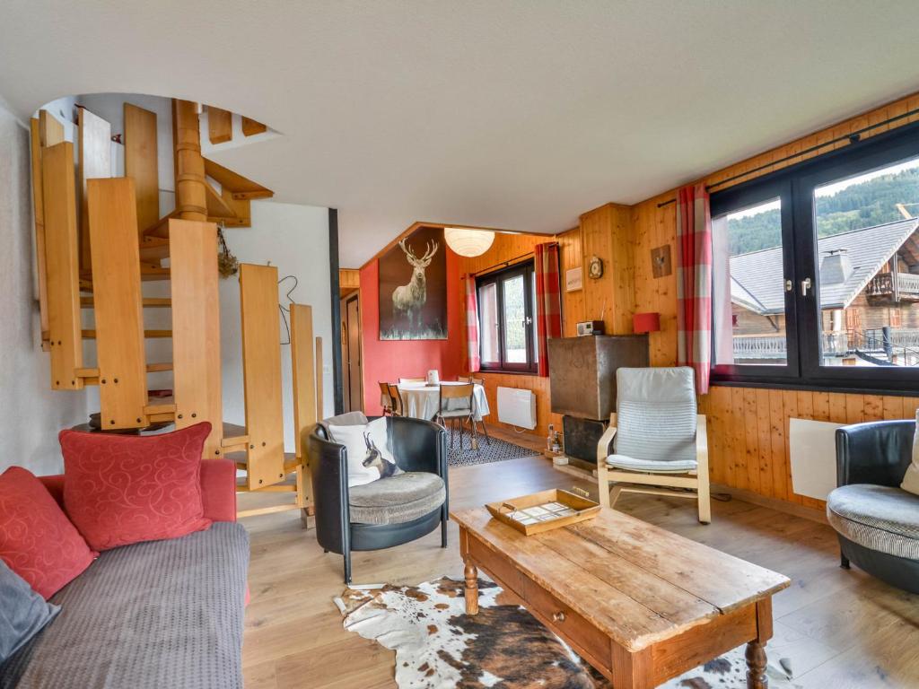 Duplex calme et spacieux pour 6, à proximité des pistes et du centre de Morzine