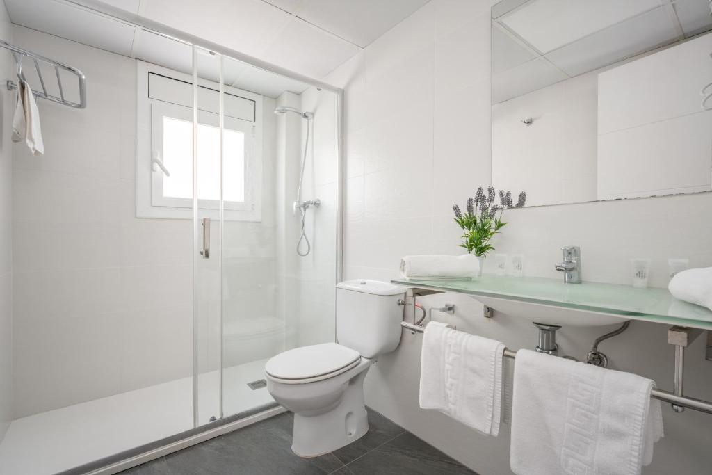 Kúpeľňa v ubytovaní Hotel Tolosa