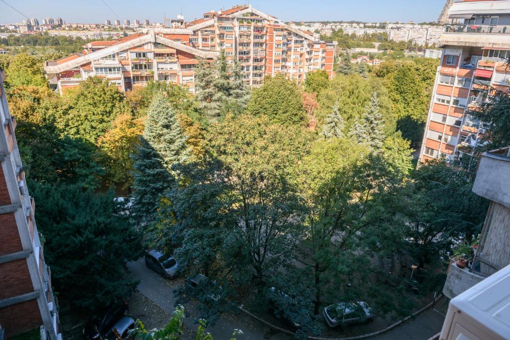 Budova, kde se apartmán nachází