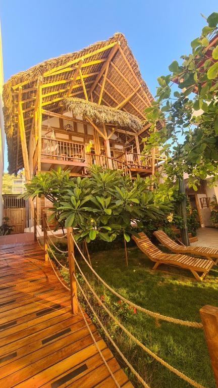 Zahrada ubytování Intiquilla Hotel