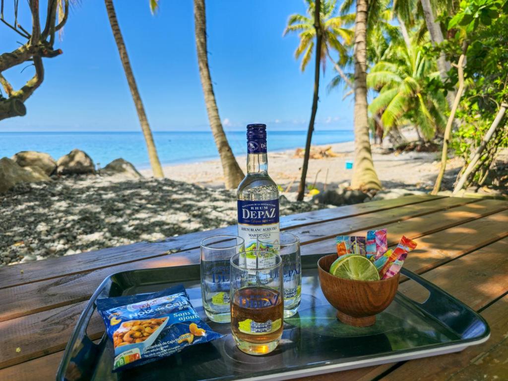 Nápoje v ubytování Ti Kay Paradi T1 - Accès plage direct