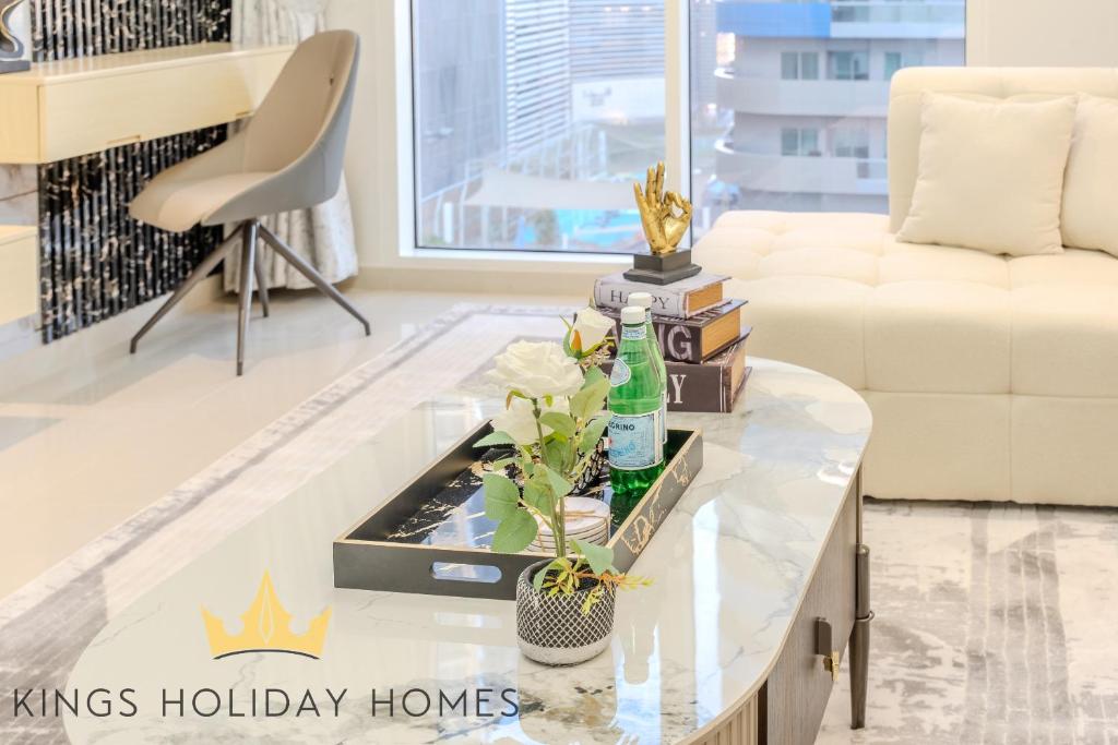 Posezení v ubytování Royal suites Dunya tower Burj Khalifa St Kings