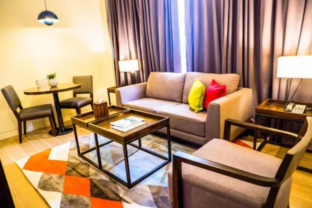 Posezení v ubytování Hotel Lucky Chinatown Binondo