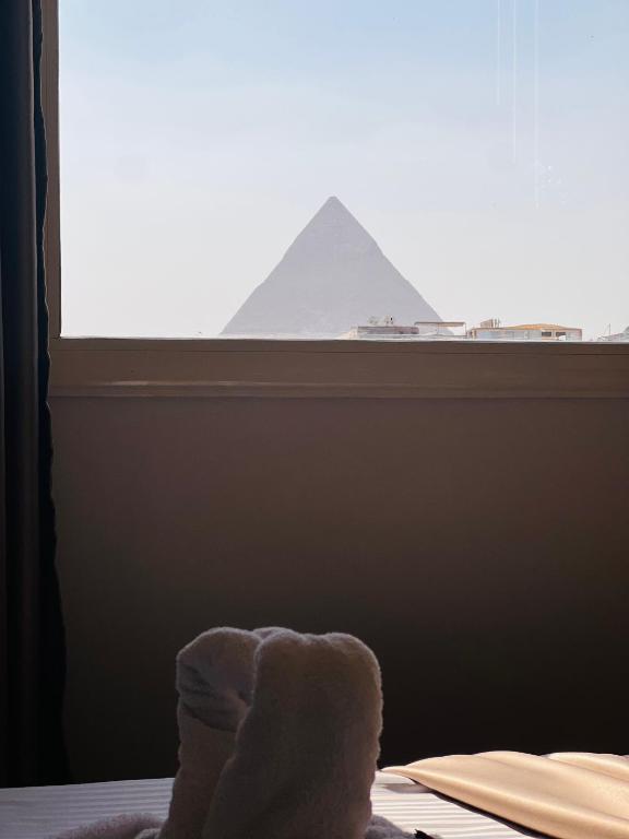 Nespecifikovaný výhled na hory nebo výhled na hory při pohledu z hotelu