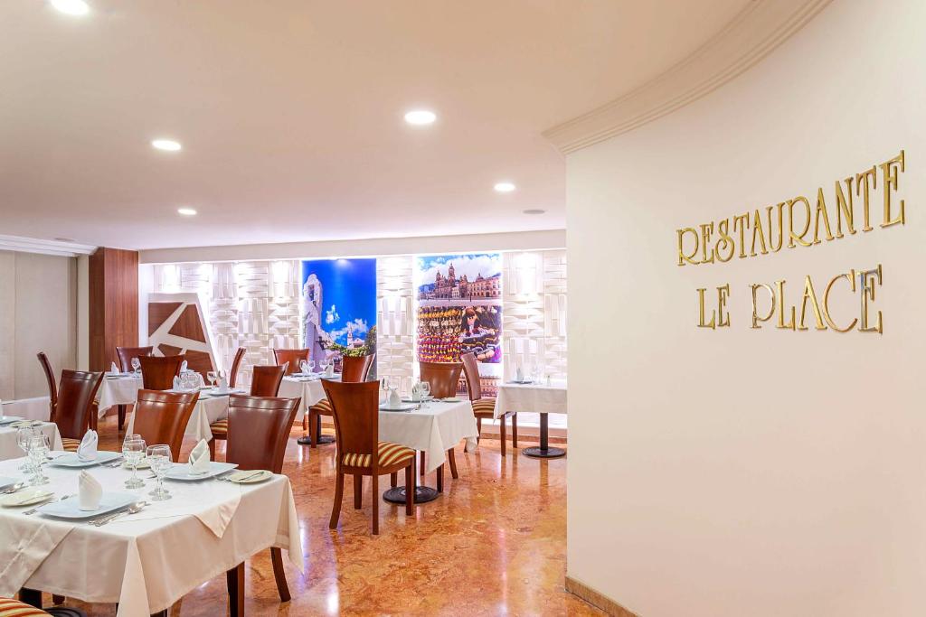Restaurace v ubytování Hotel Andes Plaza