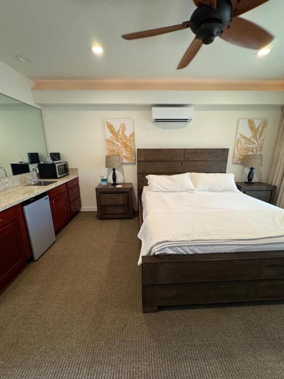 Postel nebo postele na pokoji v ubytování Hotel Coral Reef