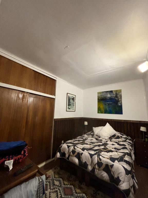 Postel nebo postele na pokoji v ubytování El Paso del Chingue