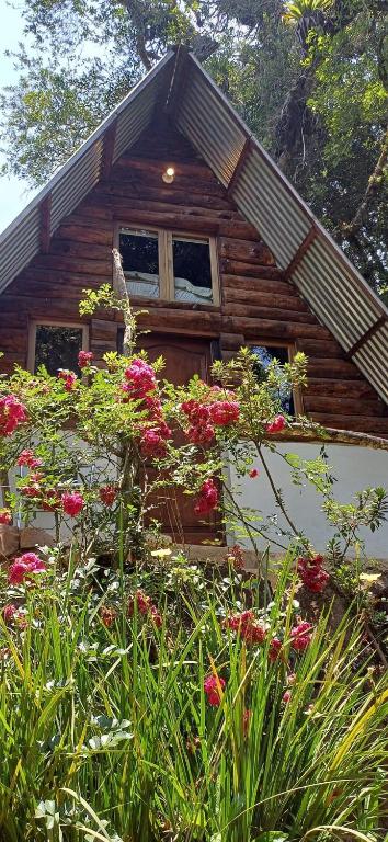 Cabañita del bosque de la cumbre de san Bartolo Milpas Altas - Vakantiehuis