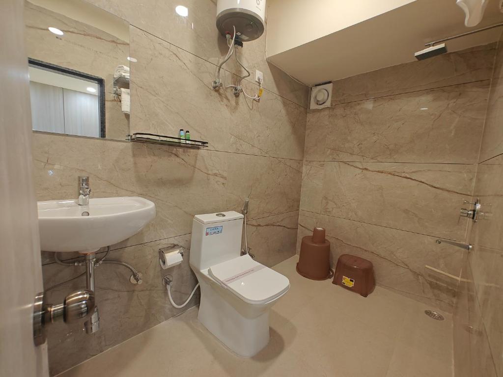 Koupelna v ubytování Hotel Ramida Plaza At Delhi Airport