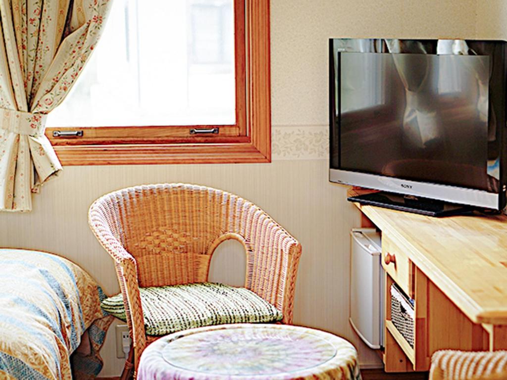 TV a/nebo společenská místnost v ubytování Pension Come