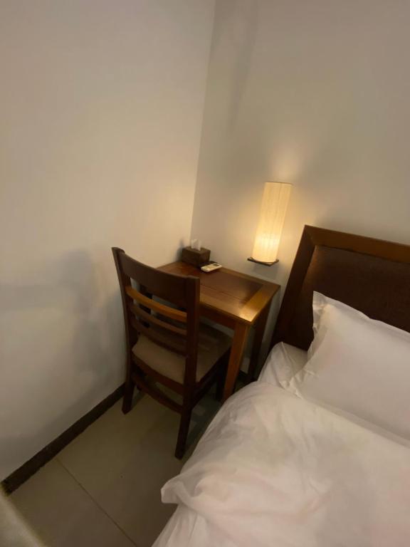 Postel nebo postele na pokoji v ubytování Hostel FUJI
