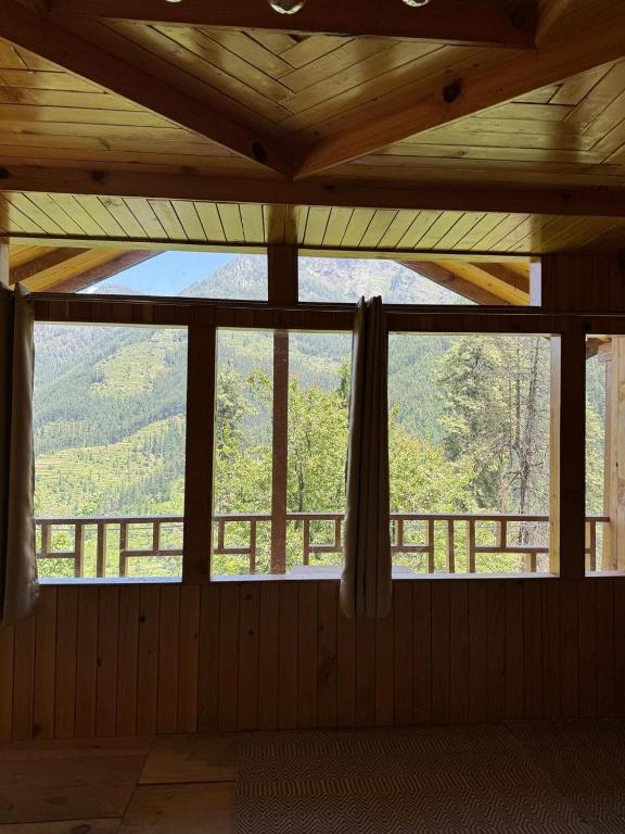 Balkón nebo terasa v ubytování Avasaa Café and Stay