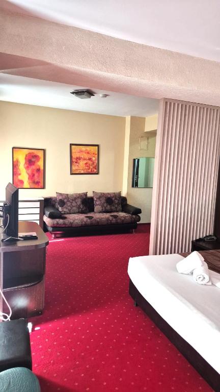 Posezení v ubytování Hotel Razvan
