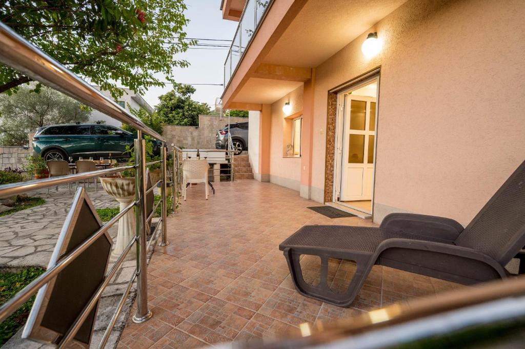 Balkón nebo terasa v ubytování Grande Apartments