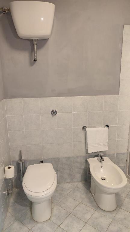 Koupelna v ubytování B&B Popoli Terme