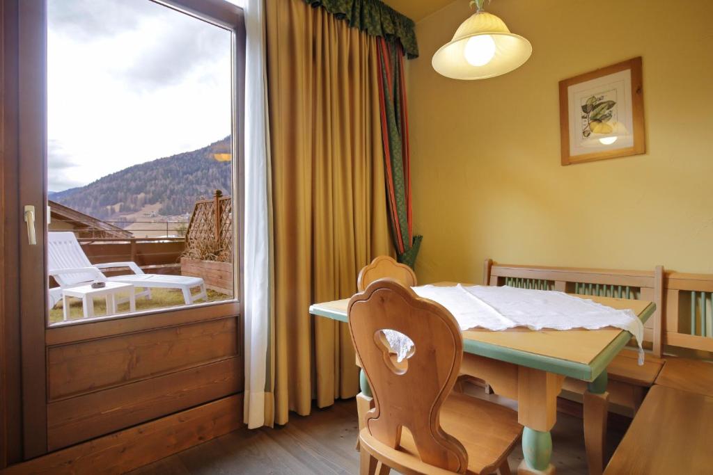 Widok na góry z tego hotelu