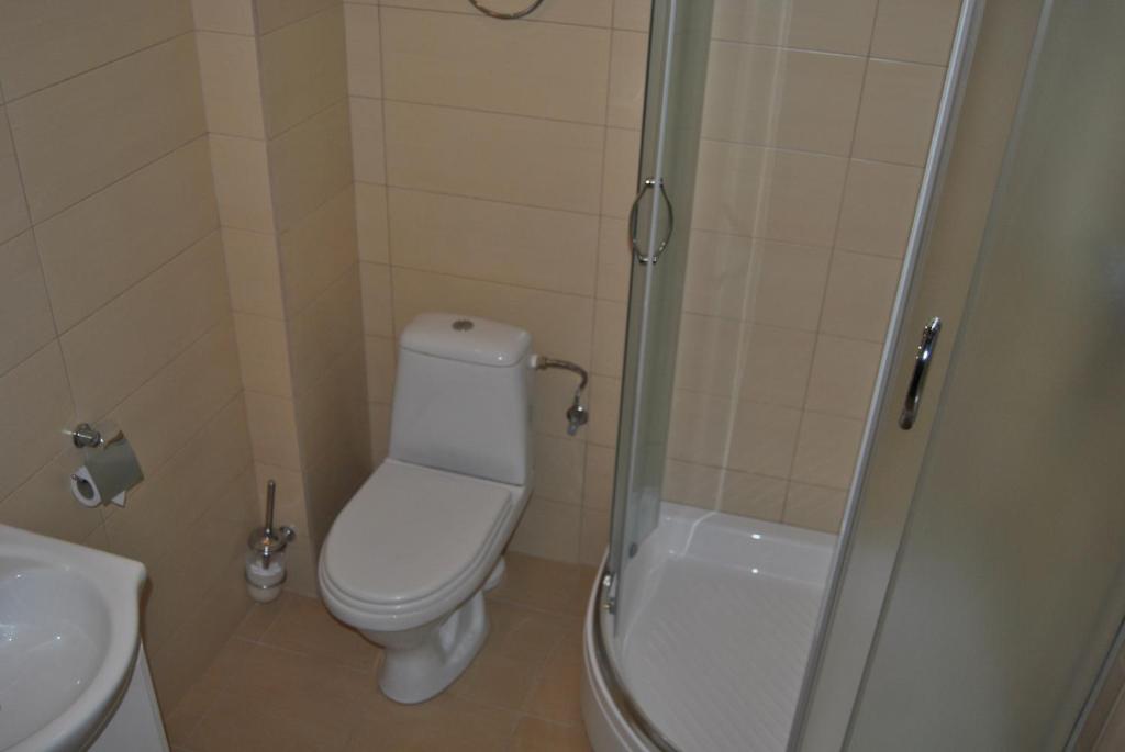 Kúpeľňa v ubytovaní Hotel Gościniec