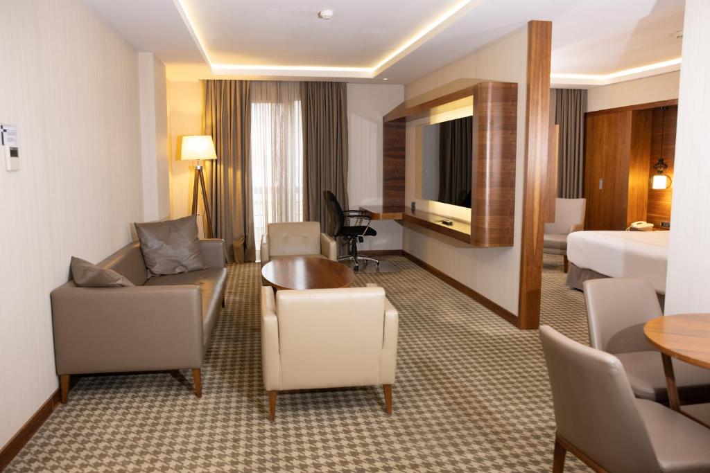 Posezení v ubytování Anemon Kent Ankara Otel