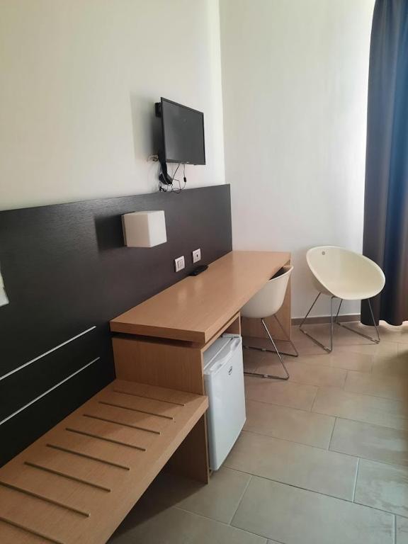 Kuchyň nebo kuchyňský kout v ubytování Hotel Verdina