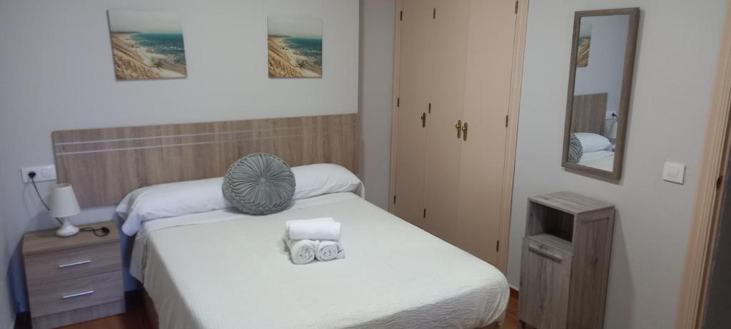 Postel nebo postele na pokoji v ubytování Casa Inocencio