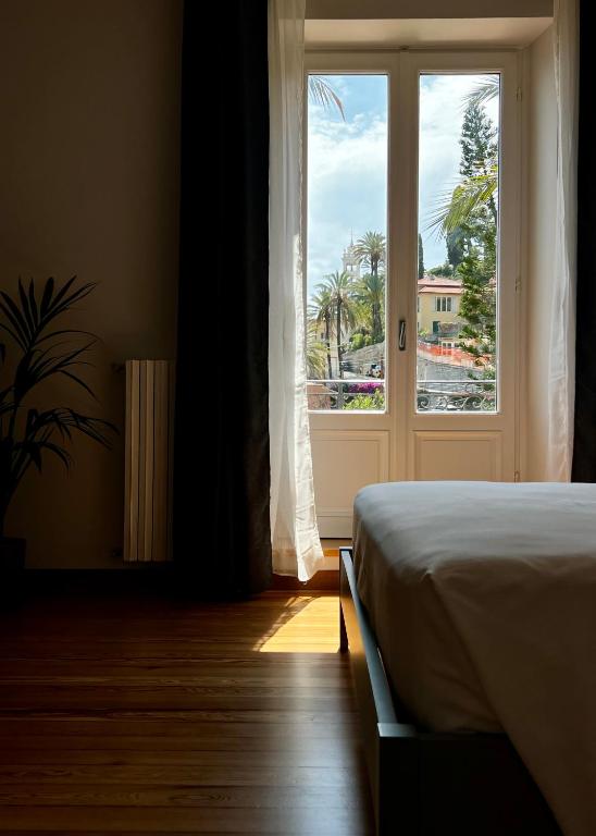Postel nebo postele na pokoji v ubytování Oasi di Mare, con parcheggio privato e colazione