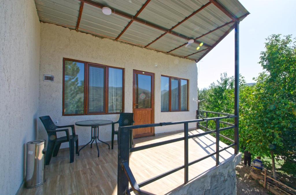 Balkón nebo terasa v ubytování Hotel Vardzia K A L A