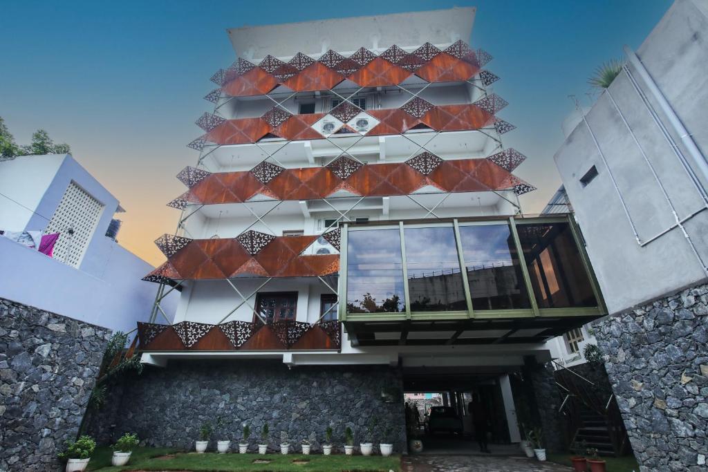 Budova, kde se hotel nachází