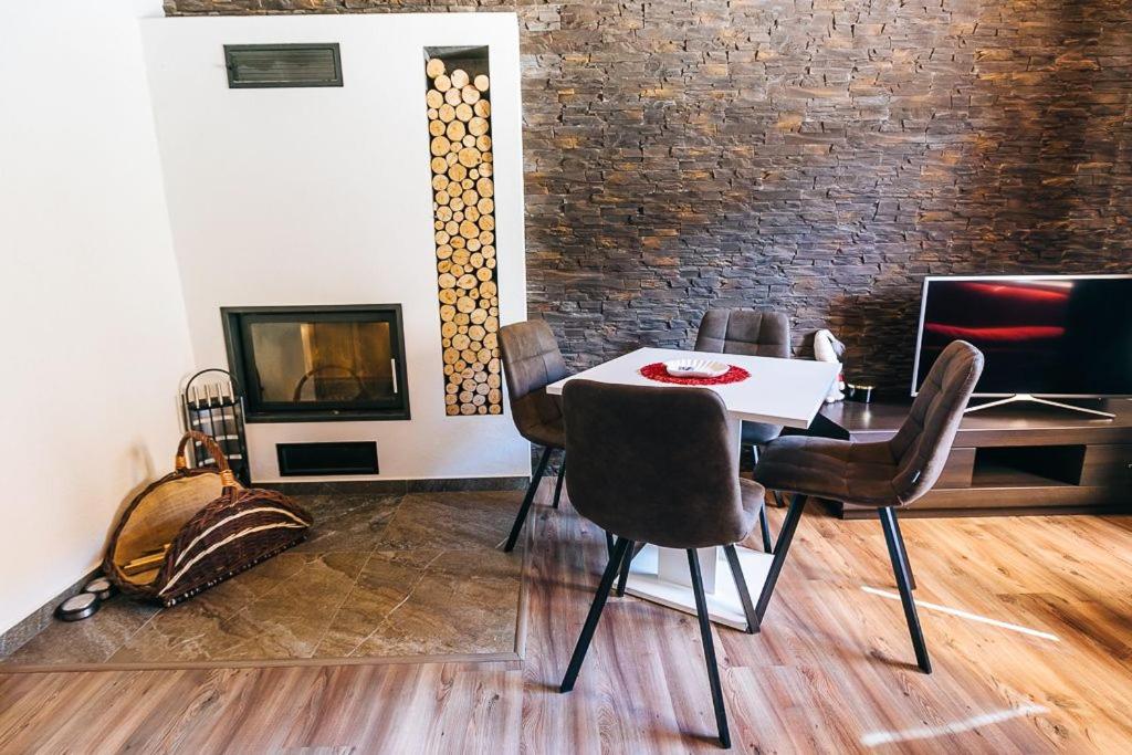 Zona d'estar a Apartmány pri Jaskyni - Bystrá