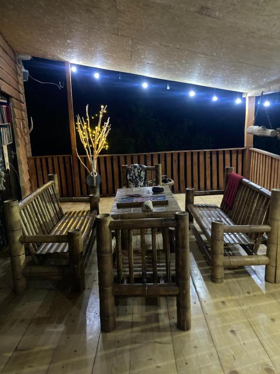 Posezení v ubytování Dadu Guest house