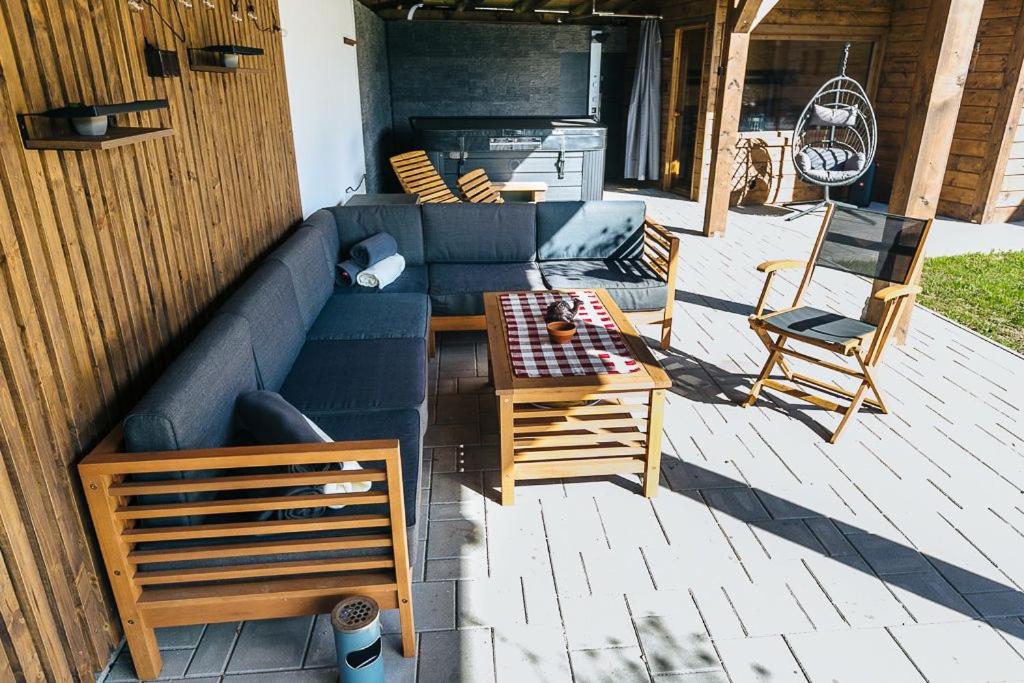 Zona d'estar a Apartmány pri Jaskyni - Bystrá