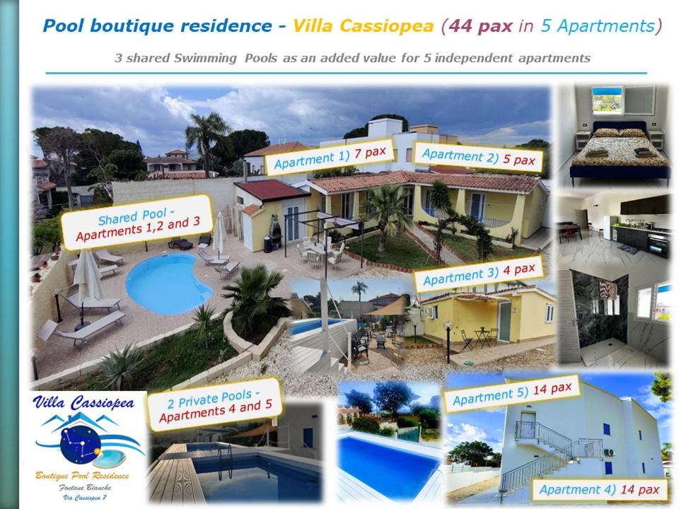 Бассейн в Pool Seaside Relais - VILLE Ninfea, Marea, Rosa e Cassiopea или поблизости